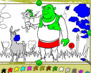 Shrek 2 create color shrek jtkok ingyen